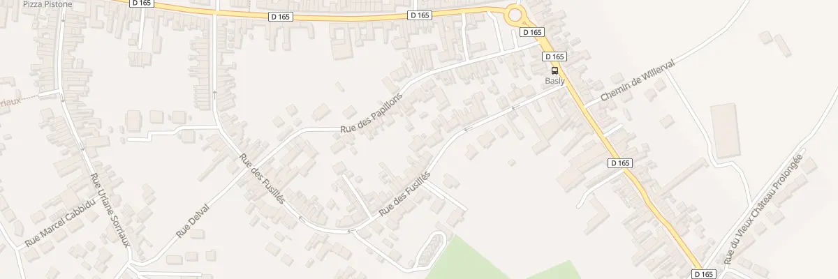 Plan du 5009F Rue des Fusillés à Carvin