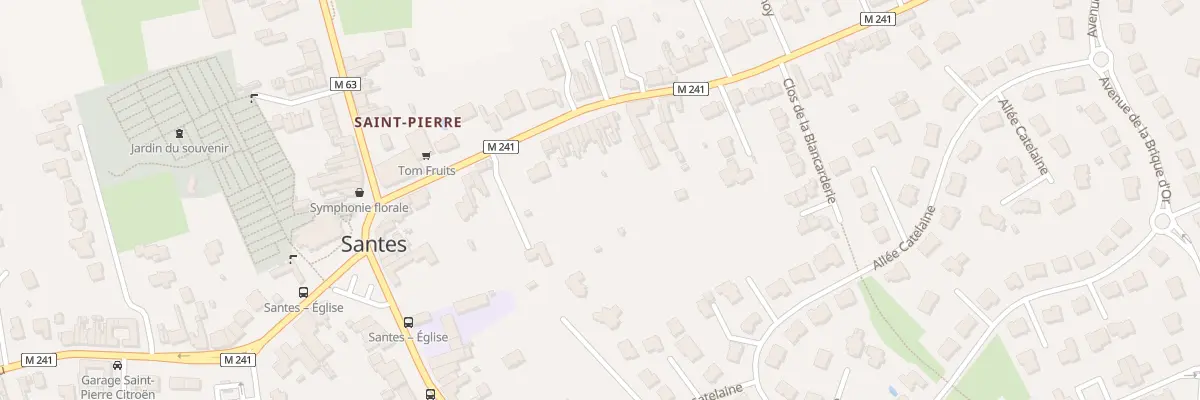 Plan du 48 Rue Marx Dormoy à Santes