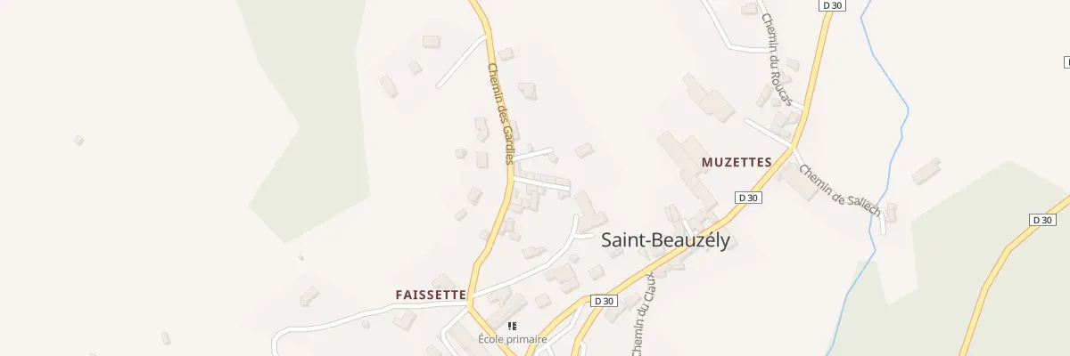 Plan du 5013 Les Gardies à Saint-Beauzély