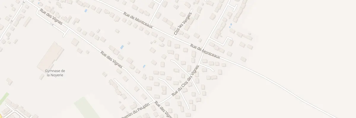 Plan du 9 Rue du Clos des Vignes à Trilport