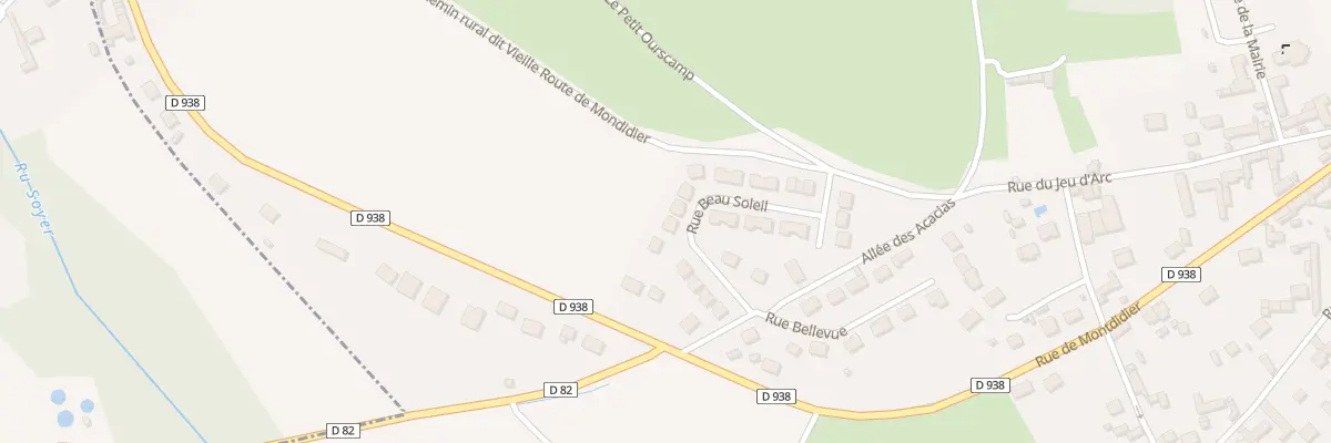 Plan du 73 Rue Beausoleil à Larbroye