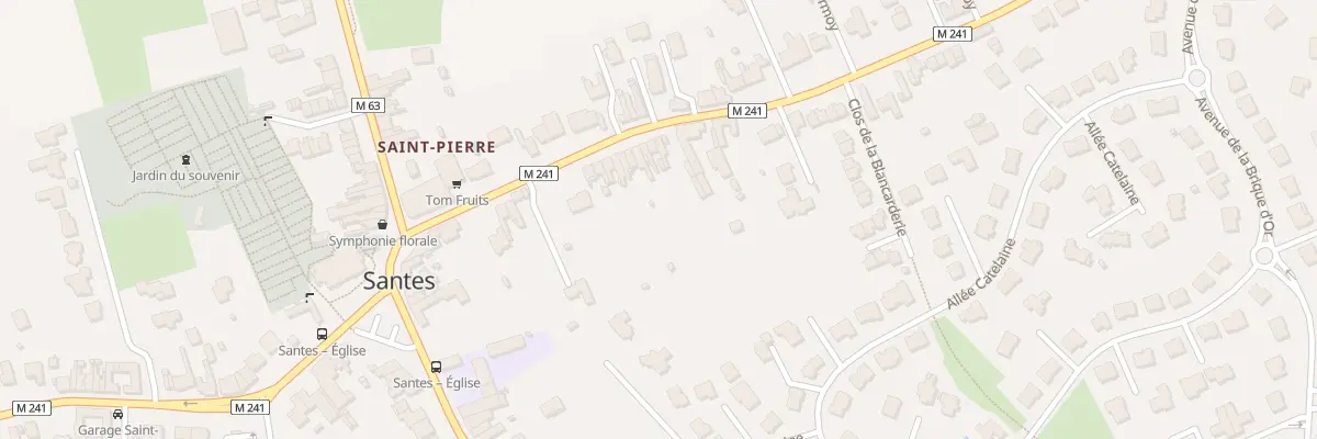 Plan du 52 Rue Marx Dormoy à Santes