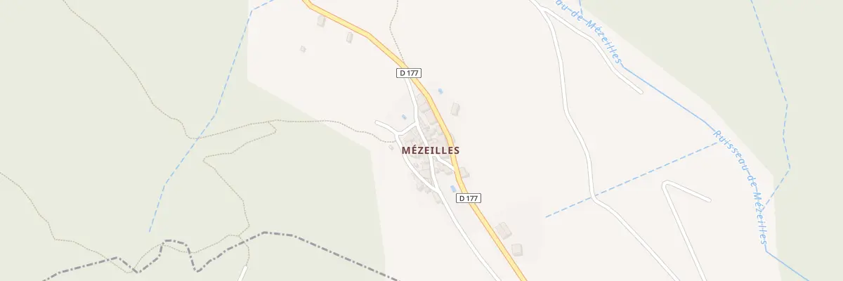 Plan du 5178 Mezeilles à Vieussan