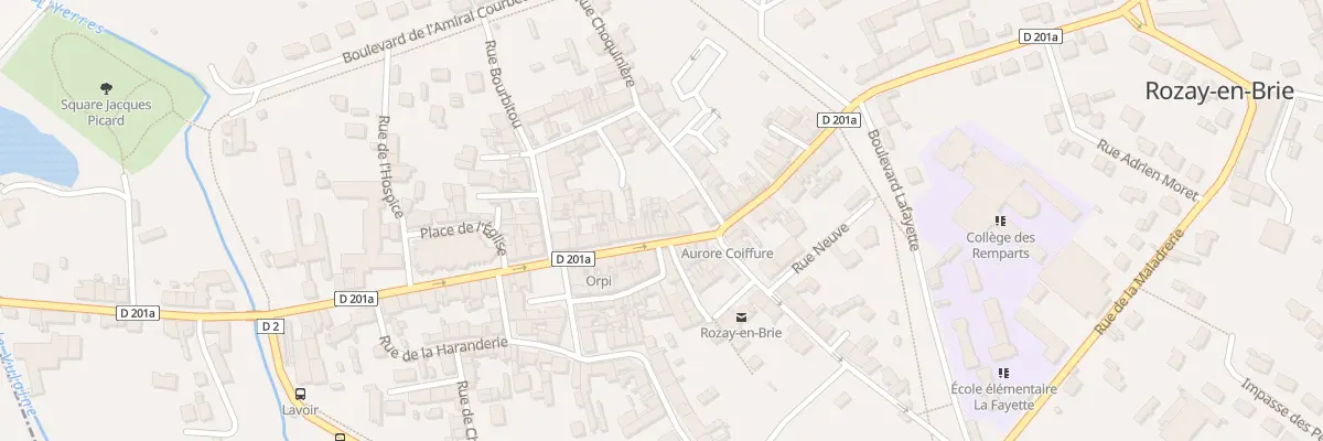 Plan du 59 Rue du Général Leclerc à Rozay-en-Brie