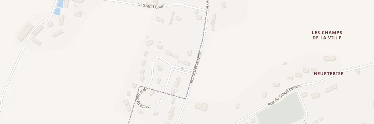 Plan du 24 Rue des Acacias à Courtemaux