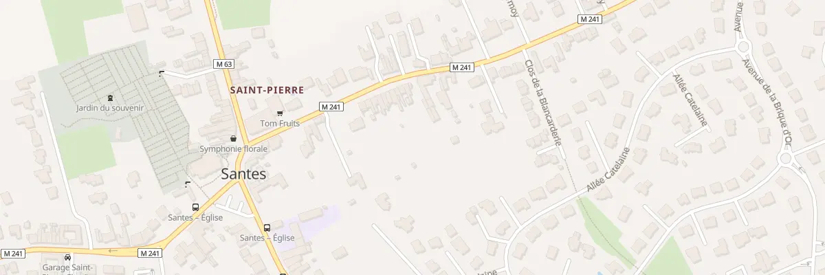 Plan du 54 Rue Marx Dormoy à Santes