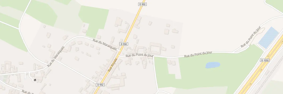Plan du 4 Rue du Point du Jour à Chiry-Ourscamp
