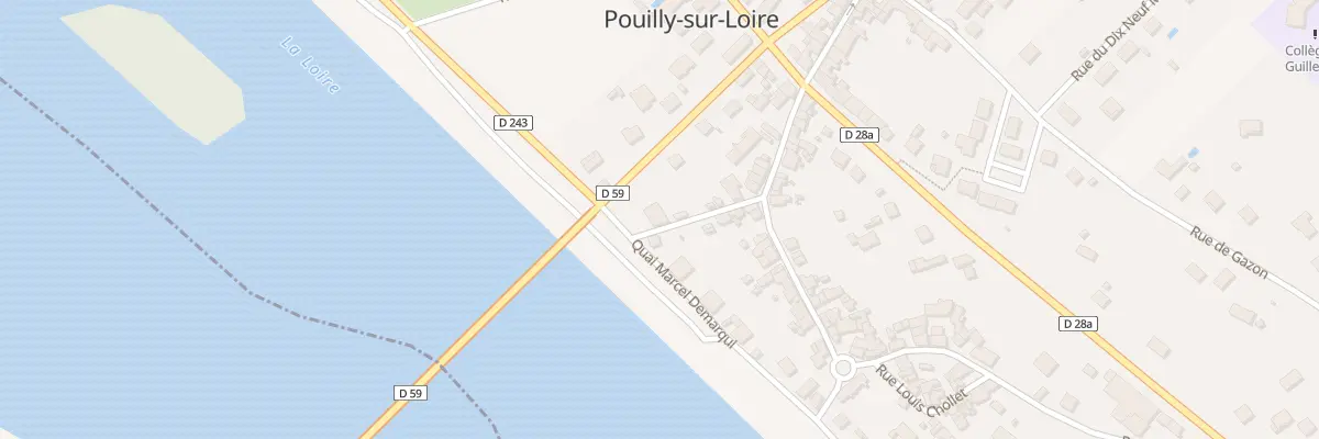 Plan du 2 Rue des Chaumiennes à Pouilly-sur-Loire