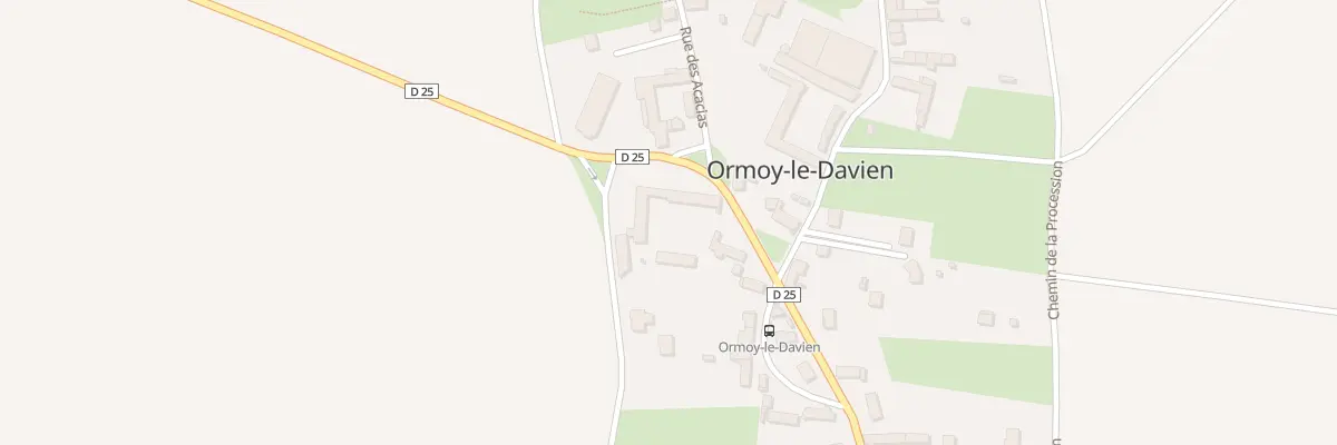Plan du 3 Rue des Peupliers à Ormoy-le-Davien
