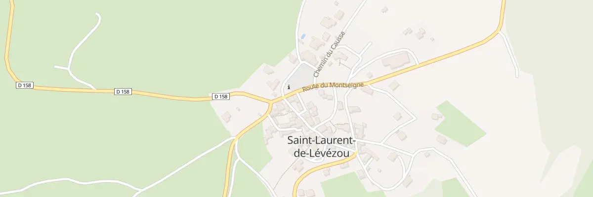 Plan du 5015A Rte du Montseigne à Saint-Laurent-de-Lévézou