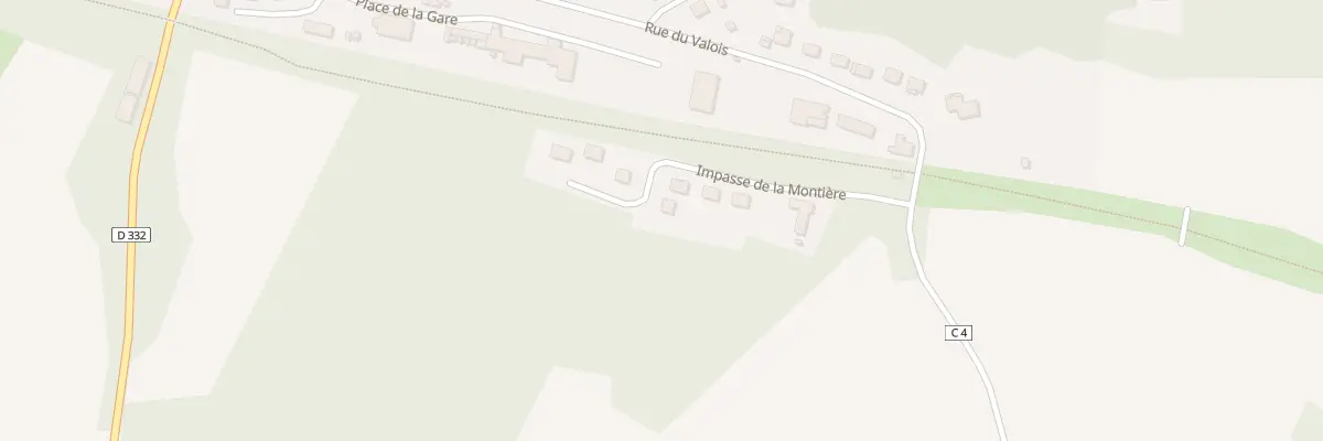 Plan du 7 Imp de la Montiere à Betz