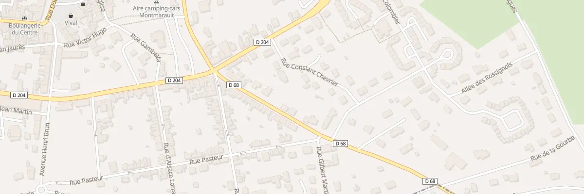 Plan du 15 Rue du 11 Novembre à Montmarault