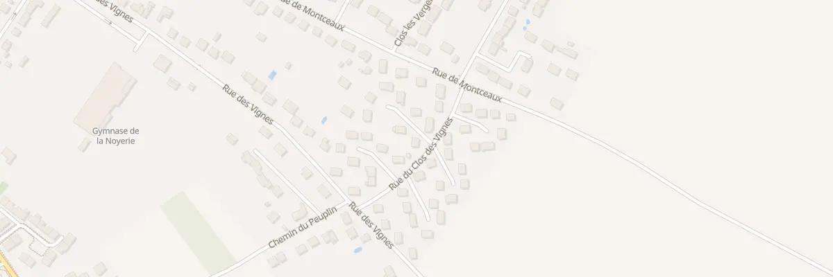 Plan du 19 Rue du Clos des Vignes à Trilport
