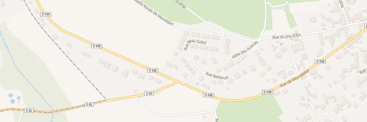 Plan du 51 Rue Beausoleil à Larbroye