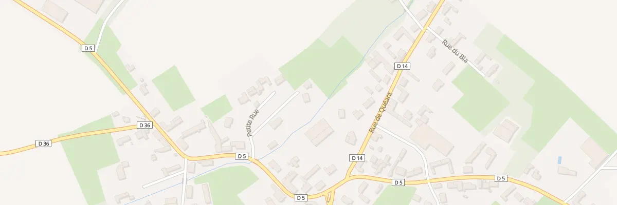 Plan du 4 Ptr Petite Rue à Lagnicourt-Marcel