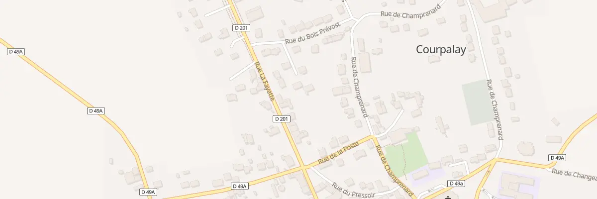 Plan du 18B Rue Lafayette à Courpalay