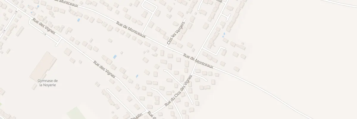 Plan du 126 Rue de Montceaux à Trilport
