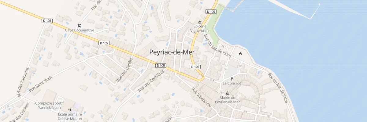 Plan du 4 Rue des Caves à Peyriac-de-Mer