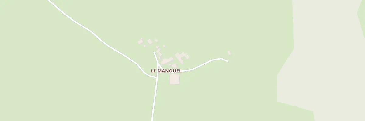 Plan du 5003 Le Manouel à La Trinitat