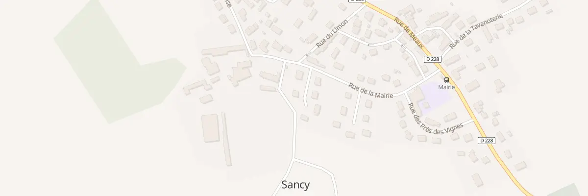Plan du 4 Imp des Roses à Sancy