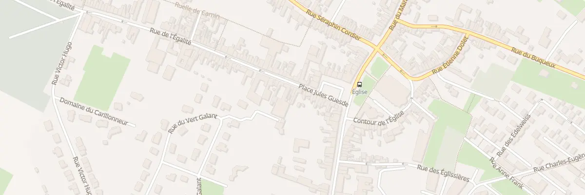 Plan du 25 Rue de l’Egalité à Carvin