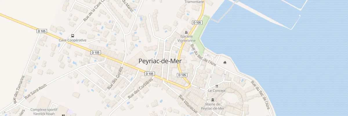 Plan du 13 Rue des Salins à Peyriac-de-Mer