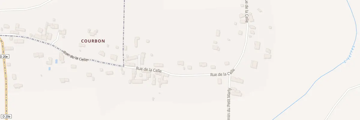 Plan du 22B Rue de la Celle à La Celle-sur-Morin