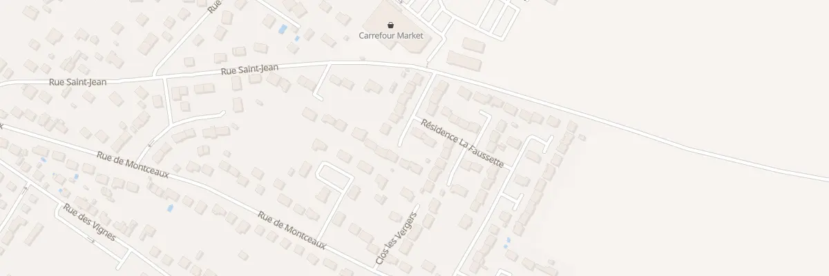 Plan du 23 Rue Res de la Faussette à Trilport