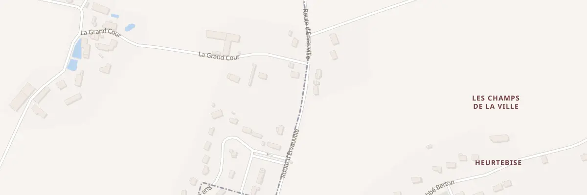 Plan du 540 La Grand Cour à Courtemaux