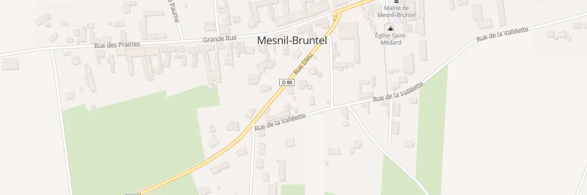 Plan du 5 Rue Dieu à Mesnil-Bruntel