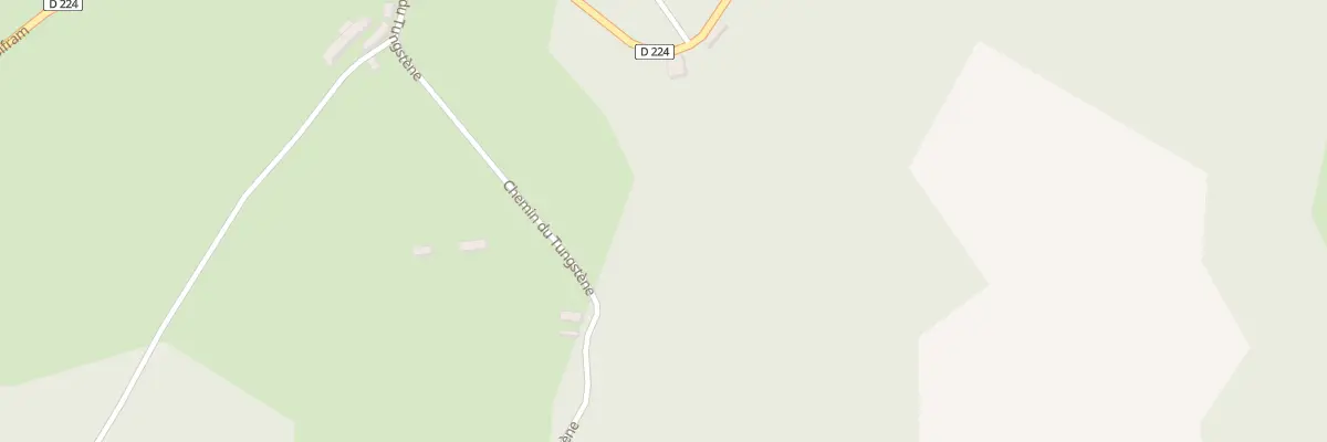 Plan du 78 Rte du Wolfram à Échassières