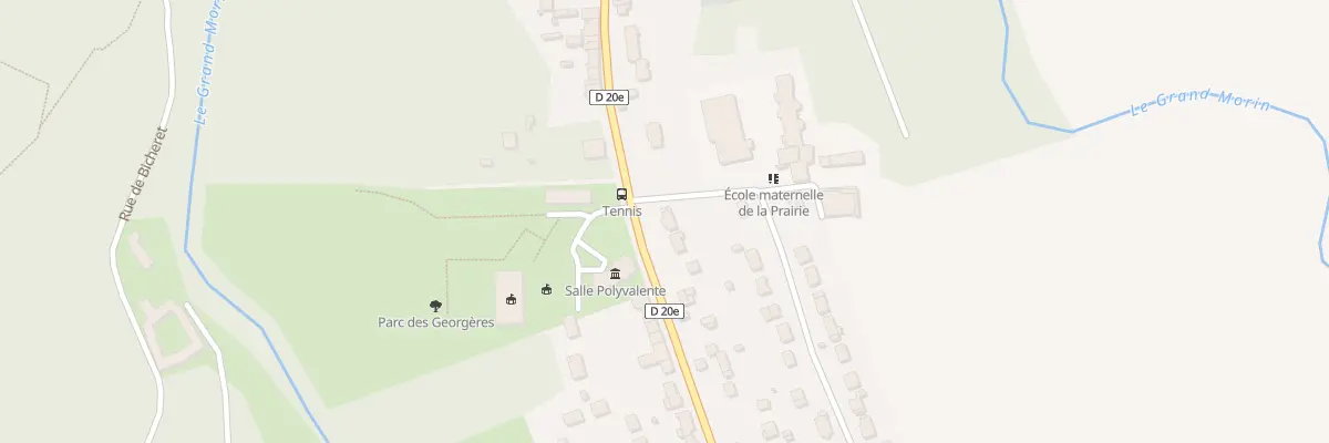 Plan du 35 Grande Rue à Guérard