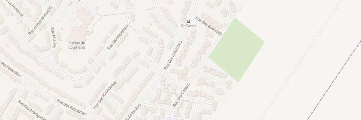 Plan du 58 Rue des Colombes à Courrières