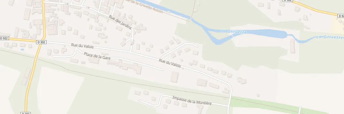 Plan du 2 Rue du Parc à Betz