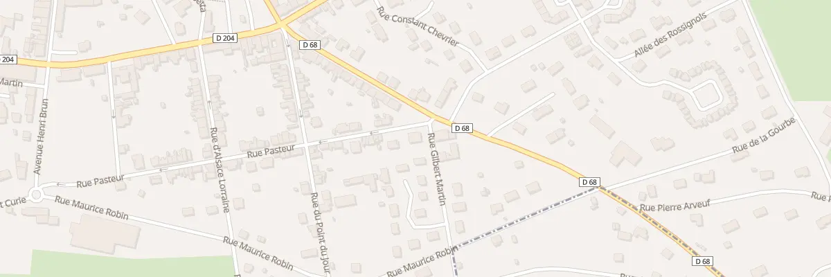 Plan du 54 Rue Pasteur à Montmarault
