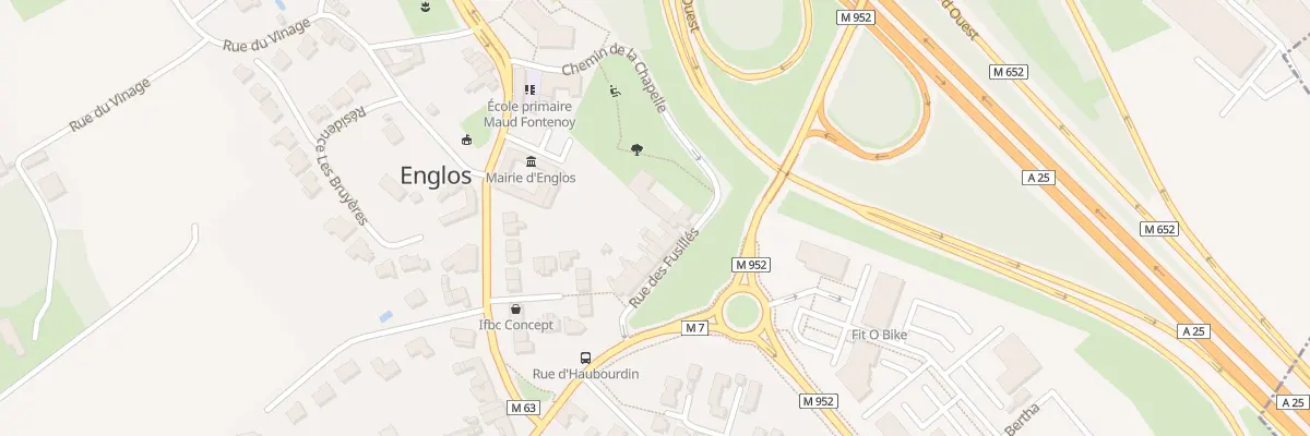 Plan du 13 Rue des Fusillés à Englos