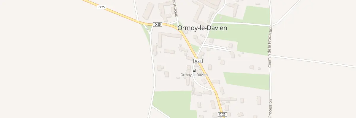 Plan du 5 Rue des Peupliers à Ormoy-le-Davien