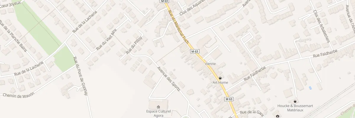 Plan du 103 Rue du Maréchal Foch à Santes