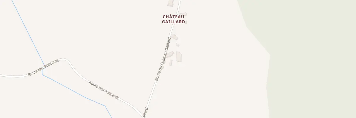 Plan du 21 Rte du Chateau Gaillard à Jussy-le-Chaudrier