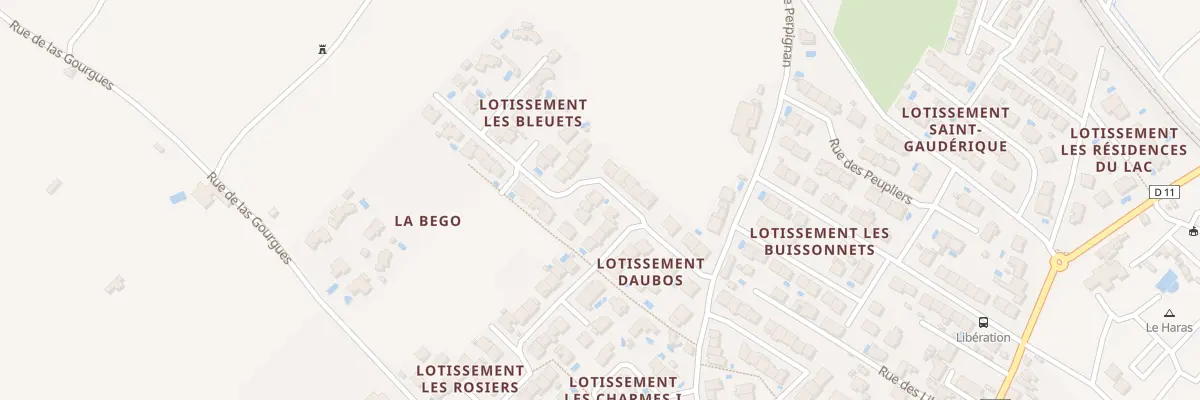 Plan du 1 Av Jean Moulin à Palau-del-Vidre