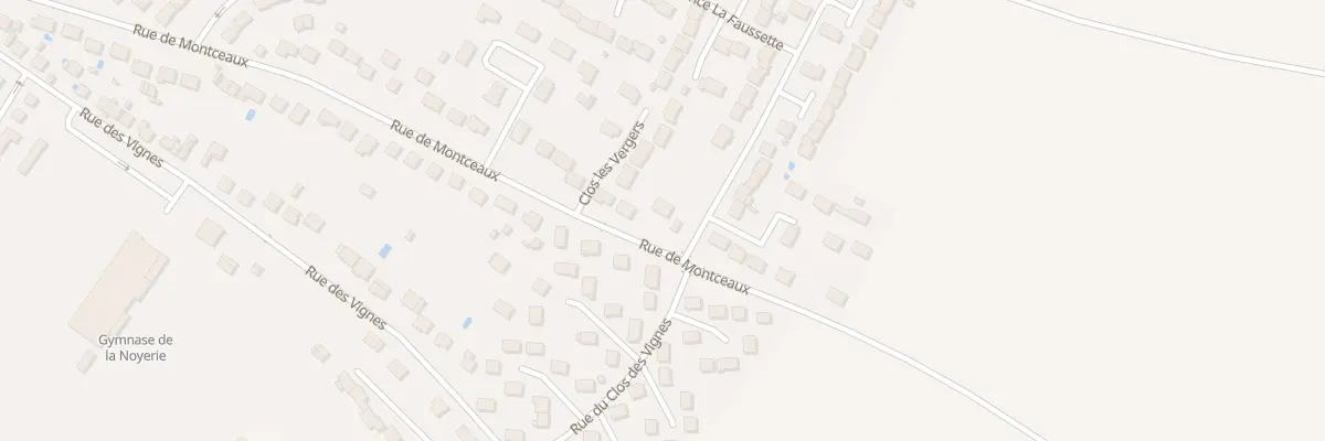 Plan du 119 Rue de Montceaux à Trilport
