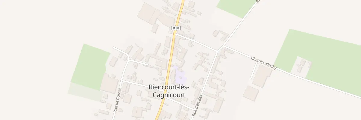 Plan du 17 Rue de Clichy à Riencourt-lès-Cagnicourt