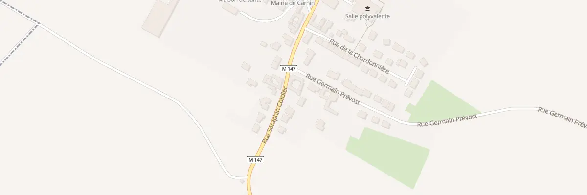 Plan du 15 Rue Séraphin Cordier à Carnin