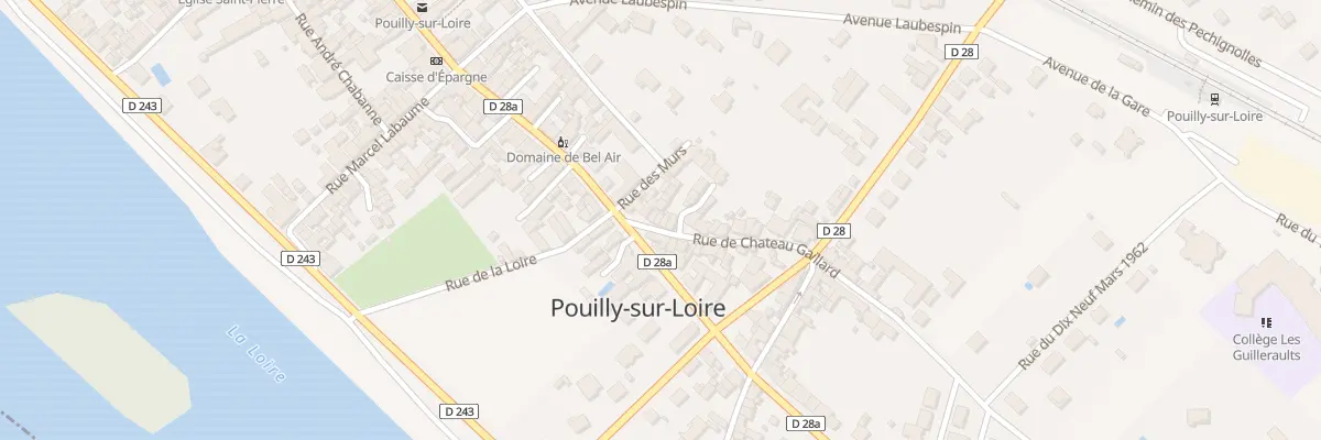 Plan du 7 Rue du Château Gaillard à Pouilly-sur-Loire