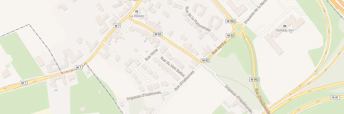 Plan du 4 Rue du Vert Ballot à Englos