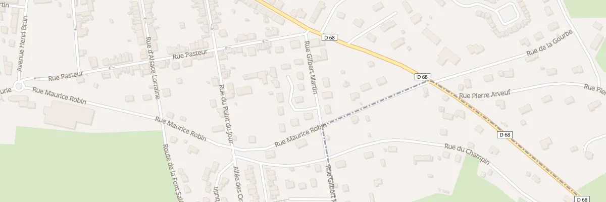 Plan du 4 Rue Gilbert Martin à Montmarault