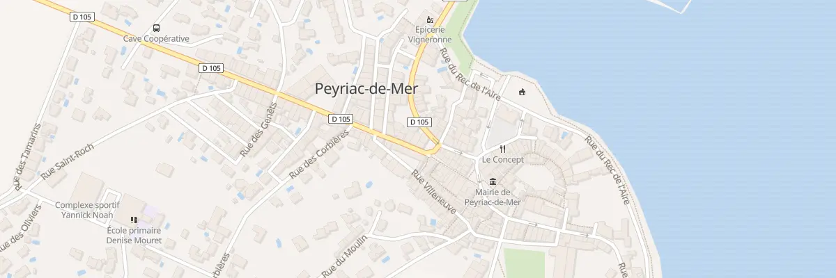 Plan du 4 Rue du Chemin Neuf à Peyriac-de-Mer