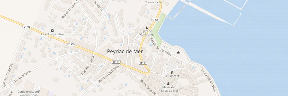 Plan du 24 Rue des Salins à Peyriac-de-Mer