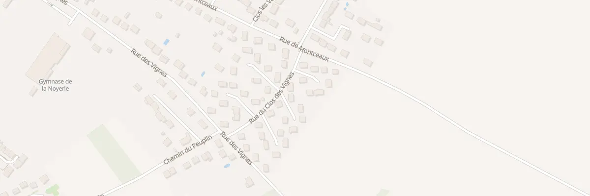 Plan du 16 Rue du Clos des Vignes à Trilport