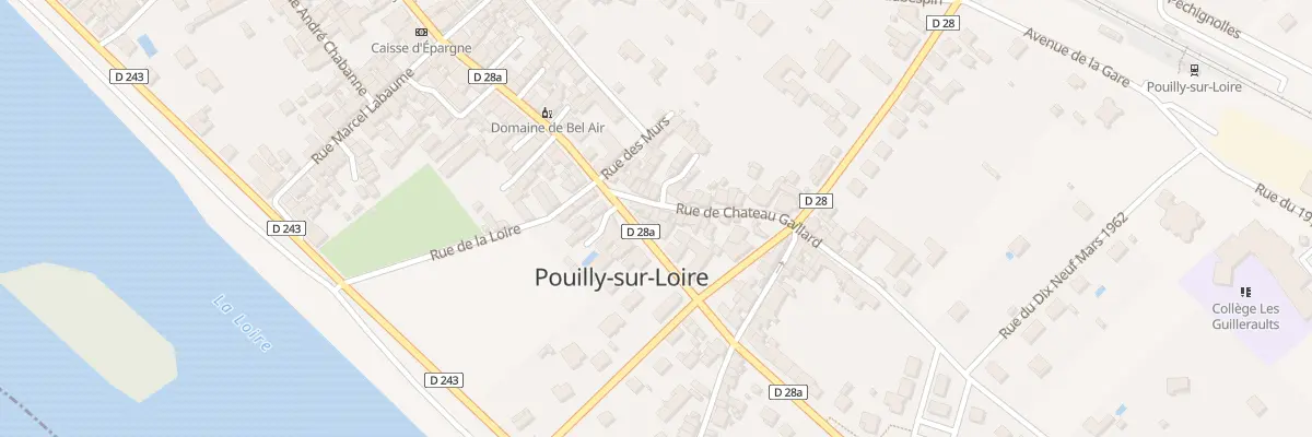 Plan du 2 Rue du Château Gaillard à Pouilly-sur-Loire
